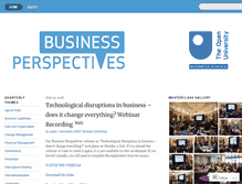 Tablet Screenshot of openbusinessperspectives.com